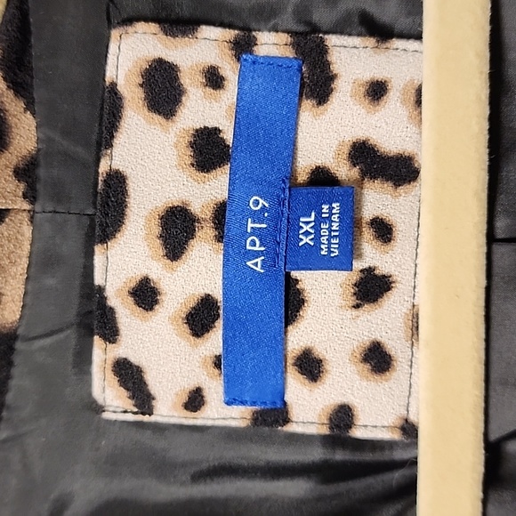 Apt9 Leopard lined Blazer - Picture 7 of 12